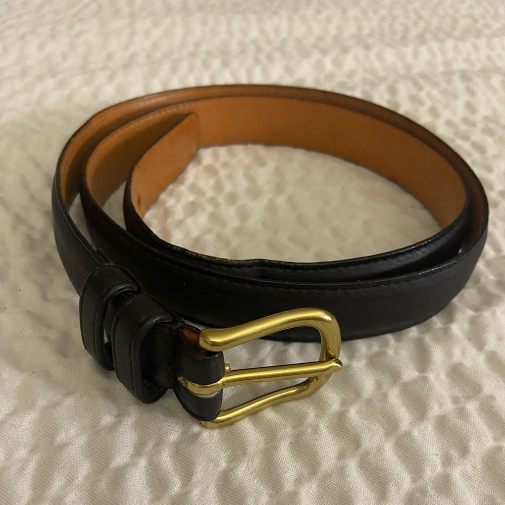 COACH Vintage Leather Belt